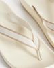 Mango Mango flip flops in white - 3