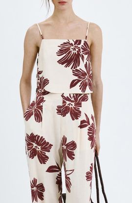 MANGO MANGO Floral Cotton Tank