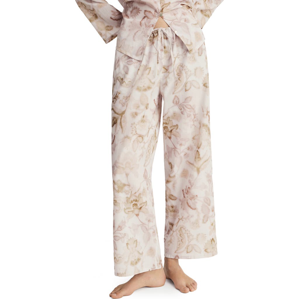 MANGO MANGO Floral Pajama Pants