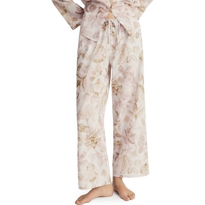 MANGO MANGO Floral Pajama Pants