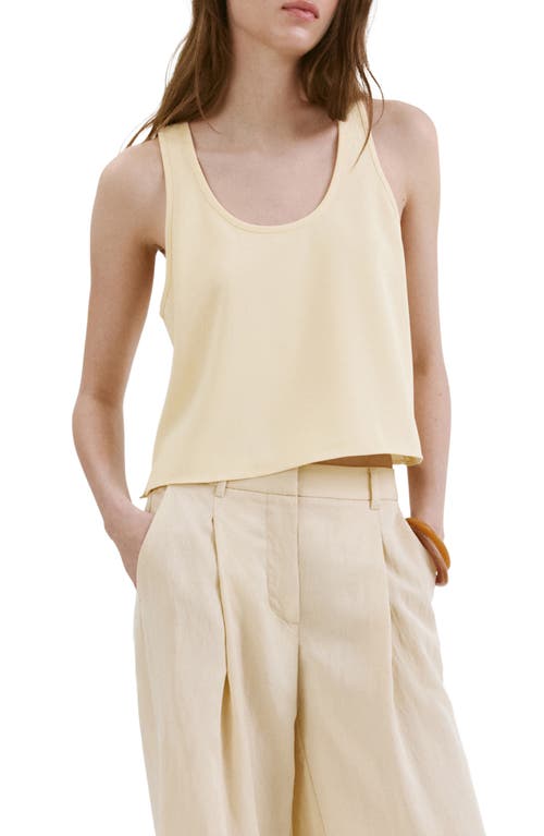 MANGO MANGO Flowy Cropped Top