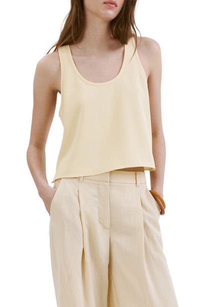 MANGO MANGO Flowy Cropped Top
