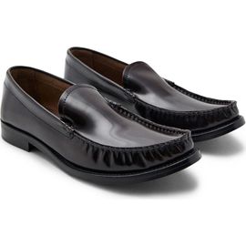 MANGO MANGO Gathered Moc Toe Loafer