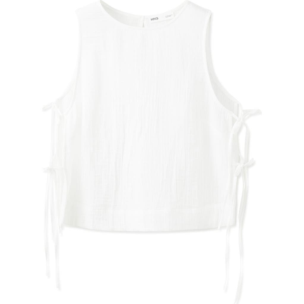 MANGO MANGO Gauze Cotton Top