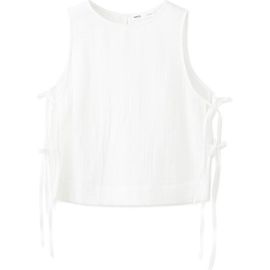 MANGO MANGO Gauze Cotton Top