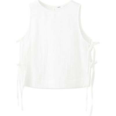 MANGO MANGO Gauze Cotton Top