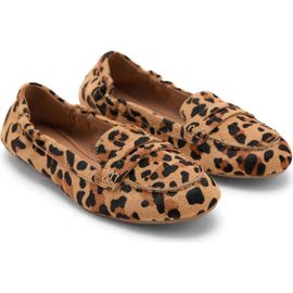 MANGO MANGO Genuine Calf Hair Penny Loafer