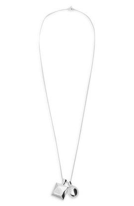 MANGO MANGO Geometric Charm Necklace