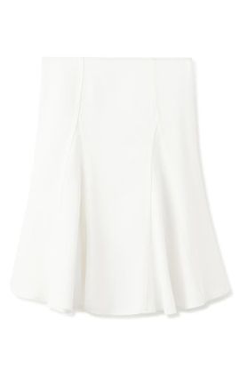 MANGO MANGO Godet Cotton Midi Skirt