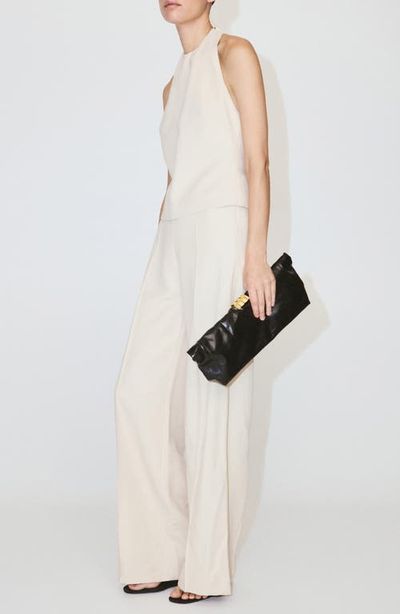 MANGO MANGO Halter Neck Jumpsuit