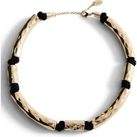 MANGO MANGO Hammered Collar Necklace