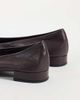 Mango Mango heeled ballet flats in burgundy-Red - 3
