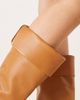 Mango Mango heeled knee boots in brown - 4