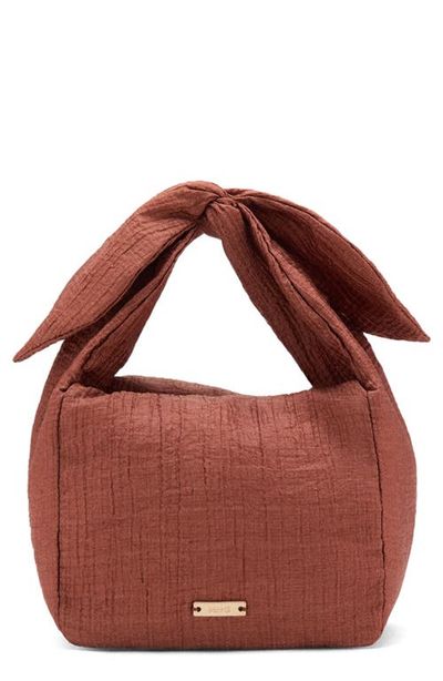 MANGO MANGO Heidi Knotted Top Handle Bag