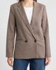 MANGO MANGO Houndstooth Double Breasted Blazer - 4