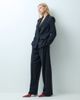 Mango Mango Irise tailored flared trouser set in navy stripe - 1