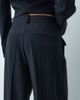 Mango Mango Irise tailored flared trouser set in navy stripe - 2