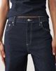 Mango Mango Isola straight jeans in dark blue stripe - part of a set - 4