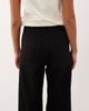 Mango Mango Jessie 100% cotton wide leg pocket detail jeans in black - 4