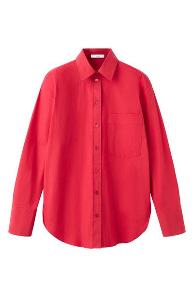 MANGO MANGO Juanes Button-Up Shirt