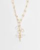 Mango Mango key charm chain necklace in gold tone - 1