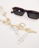 Mango Mango key charm chain necklace in gold tone - 2