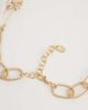 Mango Mango key charm chain necklace in gold tone - 3
