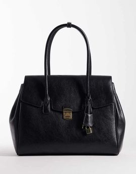 Mango Mango key charm city bag in black