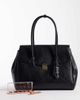 Mango Mango key charm city bag in black - 2