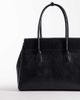 Mango Mango key charm city bag in black - 4