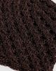Mango Mango knit beanie hat in chocolate-Brown - 2