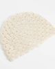 Mango Mango knit beanie hat in cream-Neutral - 3