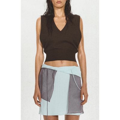 MANGO MANGO Knit V-Neck Vest