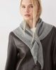 Mango Mango knitted neck scarf in gray - 1