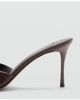 MANGO MANGO Knot Stiletto Heel Sandal - 4