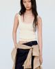 MANGO MANGO Lace Trim Rib Tank - 3