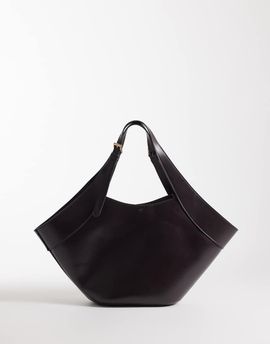 Mango Mango large bucket bag in chocolate-Brown