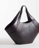 Mango Mango large bucket bag in chocolate-Brown - 4