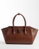 Mango Mango large city bag in brown - 1