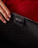 Mango Mango large leather tote in black - 3