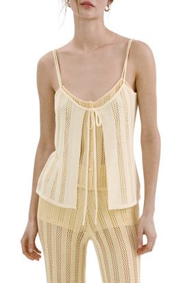 MANGO MANGO Layered Knit Camisole