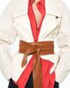 MANGO MANGO Leather Cummerbund Belt - 2