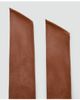 MANGO MANGO Leather Cummerbund Belt - 4