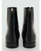 Mango Mango leather round toe ankle boots in black - 3