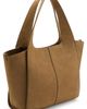 MANGO MANGO Leather Shopper Tote - 3