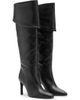 MANGO MANGO Leather Stiletto Heel Boot - 1