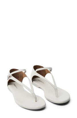 MANGO MANGO Leather Strap Sandal