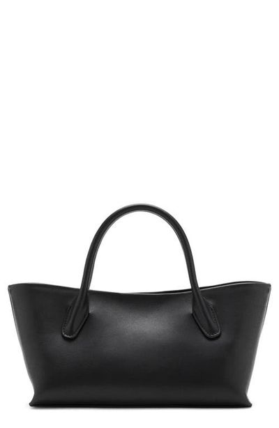MANGO MANGO Leather Tote