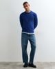 Mango Mango light knit sweater in blue - 4