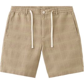 MANGO MANGO Linen & Cotton Drawstring Bermuda Shorts